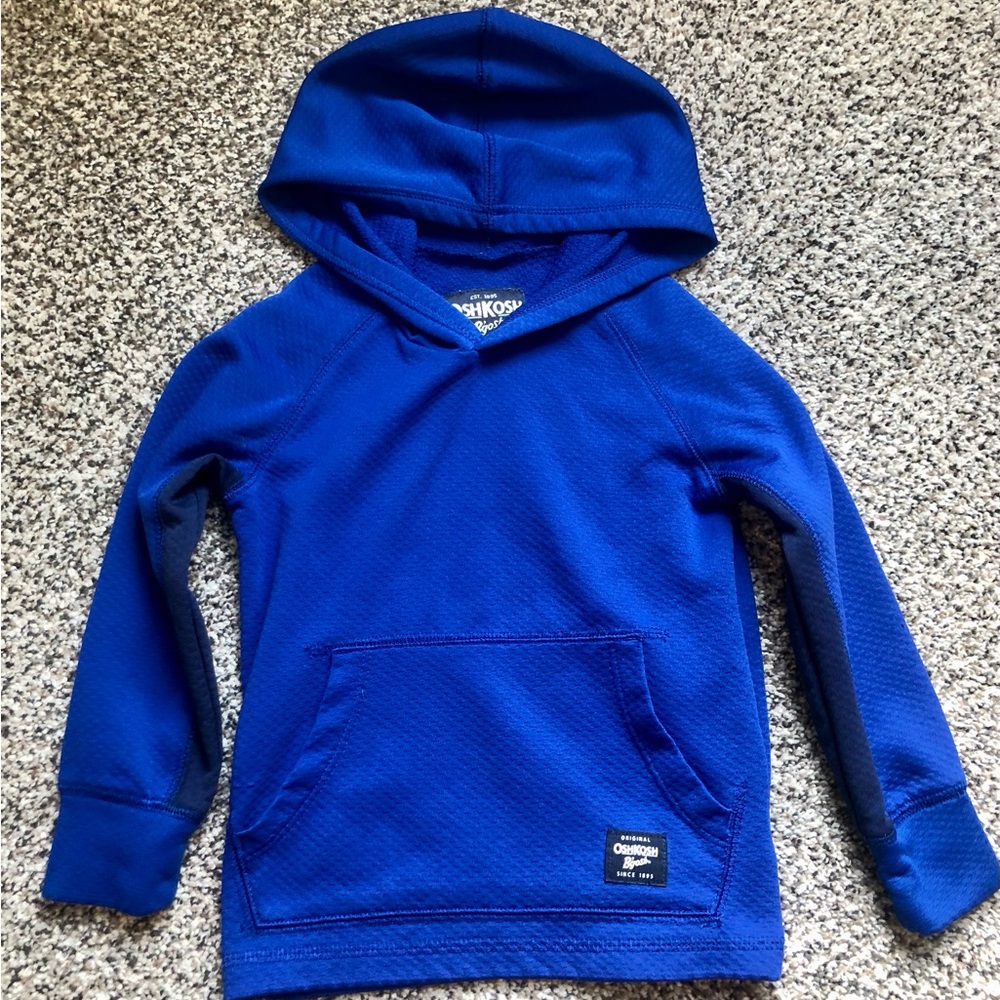 OshKosh B'gosh Royal Blue Hooded Kids Sweatshirt